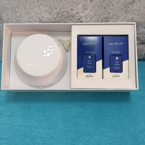 NEW IN BOX PURA Pura 4 & 2 CAPRI BLUE VOLCANCO Fragrance Set